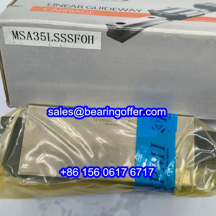MSA35LSSSF0H Linear Rail Carriage MSA35LSSSF0-H Guide Block - Stock for Sale
