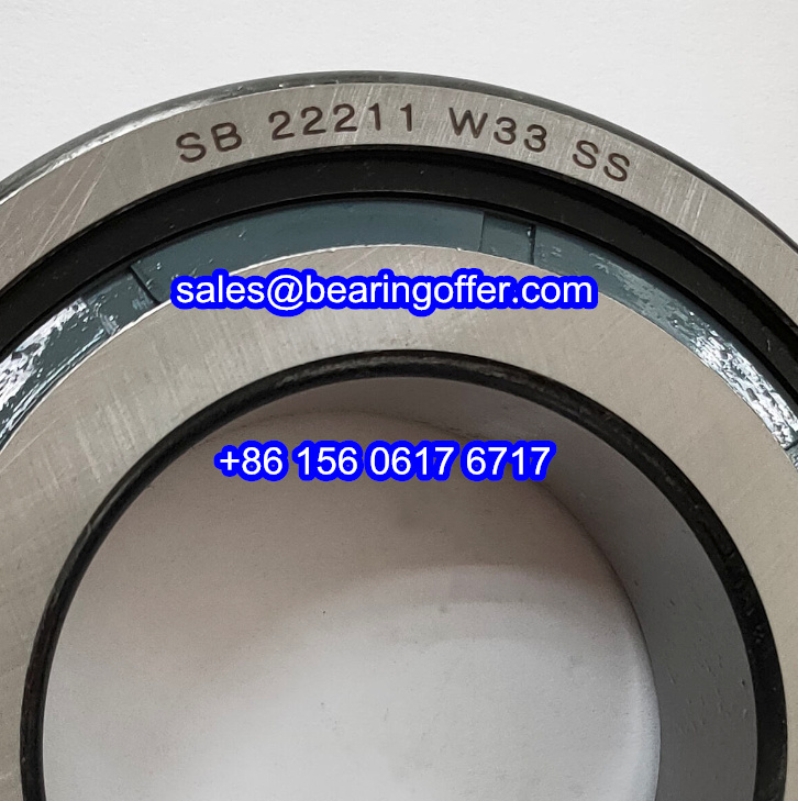 SB22211W33SS Spherical Roller Bearing 55x100x25 Rolling Bearing - Stock for Sale