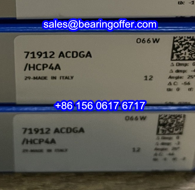 71912ACDGA/HCP4A Spindle Bearing 60x85x13 Ball Bearing - Stock for Sale