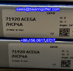 71920ACEGA/HCP4A Spindle Bearing 100x140x20 Ball Bearing - Stock for Sale