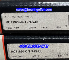HC71920-C-T-P4S-UL Spindle Bearing HC71920C.T.P4S.UL Ball Bearing - Stock for Sale