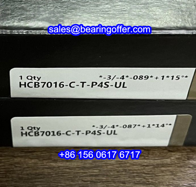 HCB7016-C-T-P4S-UL Spindle Bearing 80*125*22 Ball Bearing - Stock for Sale