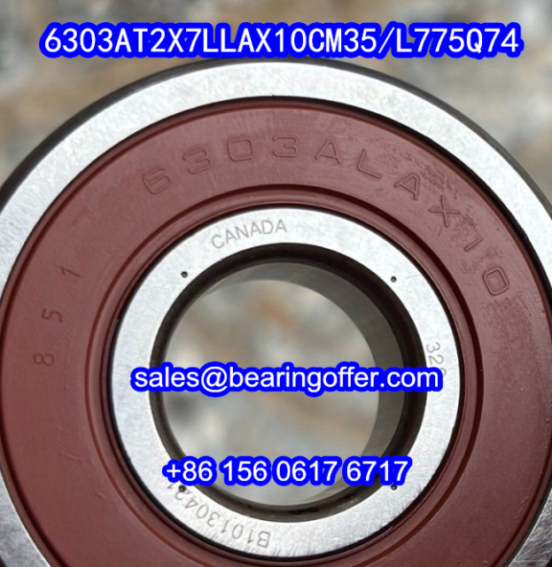 6303AT2X7LLAX10CM35/L775Q74 Transmission Bearing 17x47x14 Ball Bearing - Stock for Sale