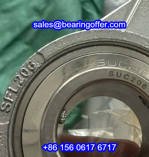 SUCFL206 Pillow Block Bearing SFL206 Housing SUC206 Ball Bearing - Stock for Sale