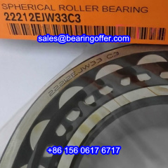 22212EJW33C3 Spherical Bearing 22212EJW33 C3 Roller Bearing - Stock for Sale