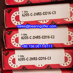 6205-C-2HRS-C016-C3 Transmission Bearing 6205-C-2HRS-CO16-C3 Ball Bearing - Stock for Sale