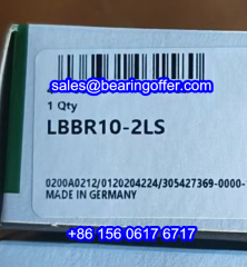 LBBR10-2LS Linear Bushing Bearing 10x17x26 Ball Bearing LBBR10 - Stock for Sale