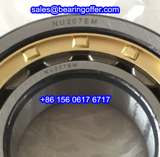 NU207EM Cylindrical Roller Bearing 35x72x17 Rolling Bearing - Stock for Sale
