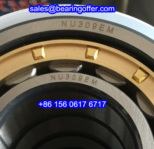 NU309EM Cylindrical Roller Bearing NU309E Rolling Bearing NU309 - Stock for Sale