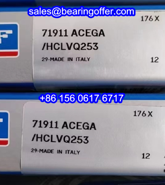71911ACEGA/HCLVA253 Spindle Bearing 71911 ACEGA Ball Bearing - Stock for Sale