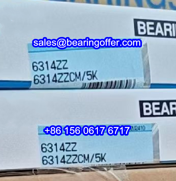 6314ZZ Transmission Bearing 6314ZZCM/5K Ball Bearing 6314Z - Stock for Sale