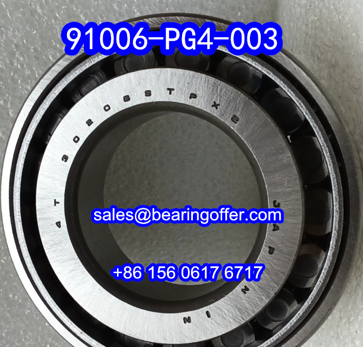 91006-PG4-003 Differential Bearing 91006 PG4 003 Roller Bearing - Stock for Sale