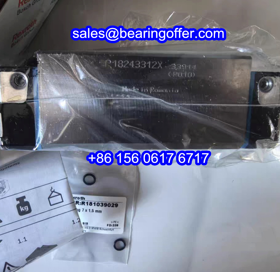 R18243312X Linear Rail Carriage 48x70x142 Runner Block - Stock for Sale
