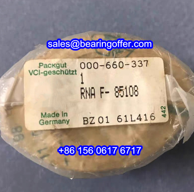 RNA F-85108 Transmission Bearing F-85108 Roller Bearing F-85108.RNA - Stock for Sale