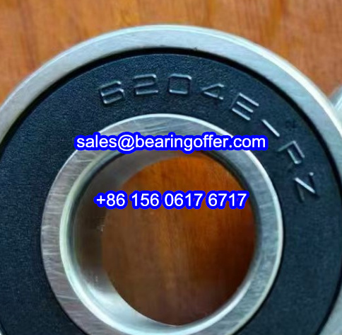 6204E-RZ High Speed Motor Bearing 6204E-2RZ Ball Bearing 6204E - Stock for Sale