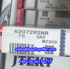 62072RSNR Transmission Bearing 6207-2RSNR Ball Bearing 6207NR - Stock for Sale