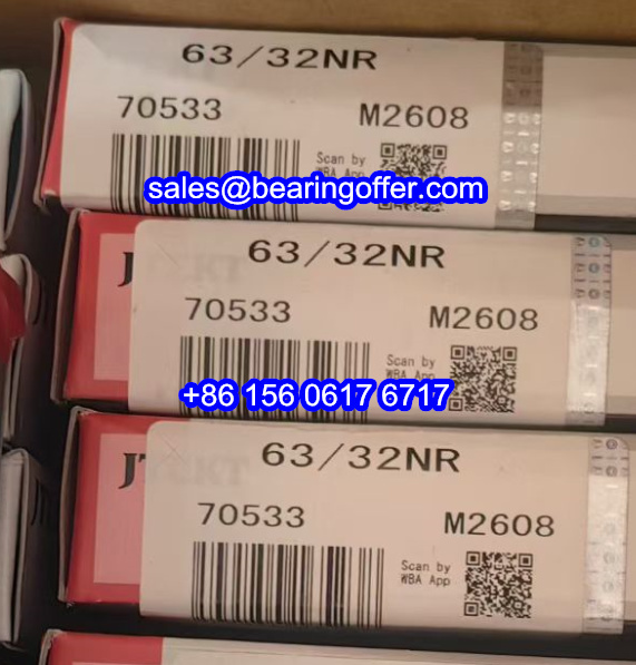 63/32NR Transmission Bearing 63/32N Ball Bearing 63-32NR- Stock for Sale
