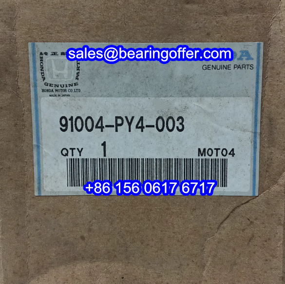 91004-PY4-003 Gearbox Bearing 29x82x22 Ball Bearing 91004 PY4 003 - Stock for Sale