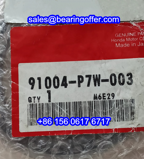 91004-P7W-003 Automobile Bearing 91004P7W003 Ball Bearing - Stock for Sale