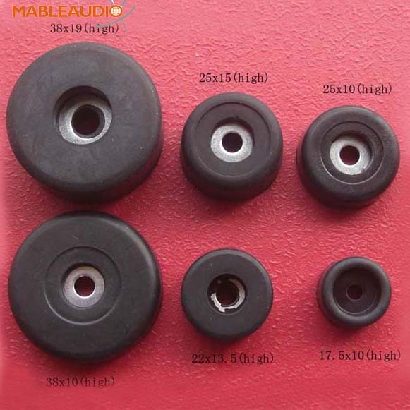 MAFE0004 10pcs Rubber feet 17.5 x10
