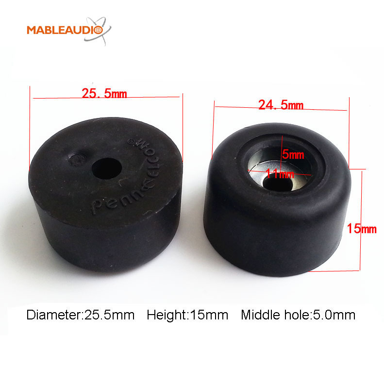 MAFE0007 10pcs Rubber feet 24.5mm x15mm