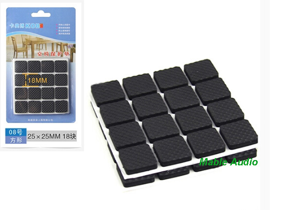 MAFE0128 10packs 22x22mm Square feet
