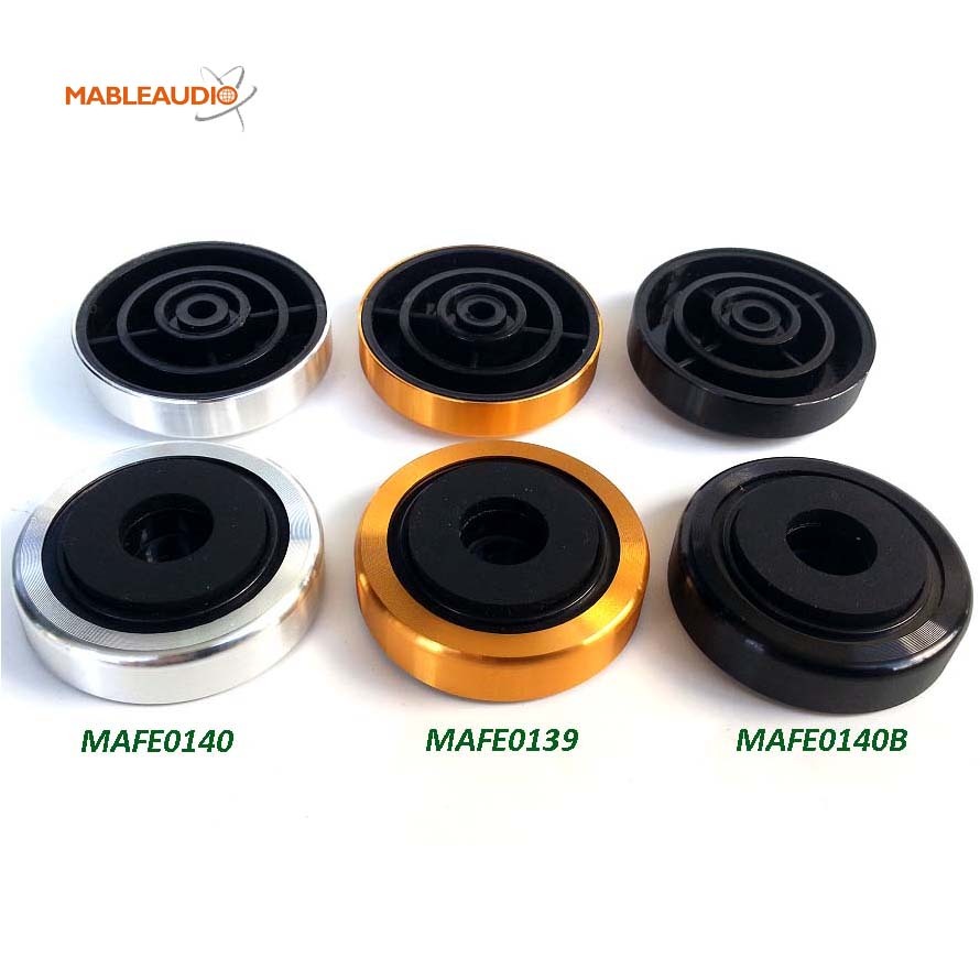 MAFE0139 40x12 Alu feet Gold