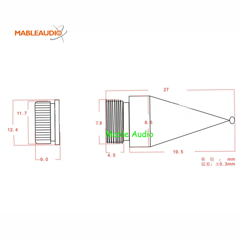 MAFE0042 10pcs Speaker Spike