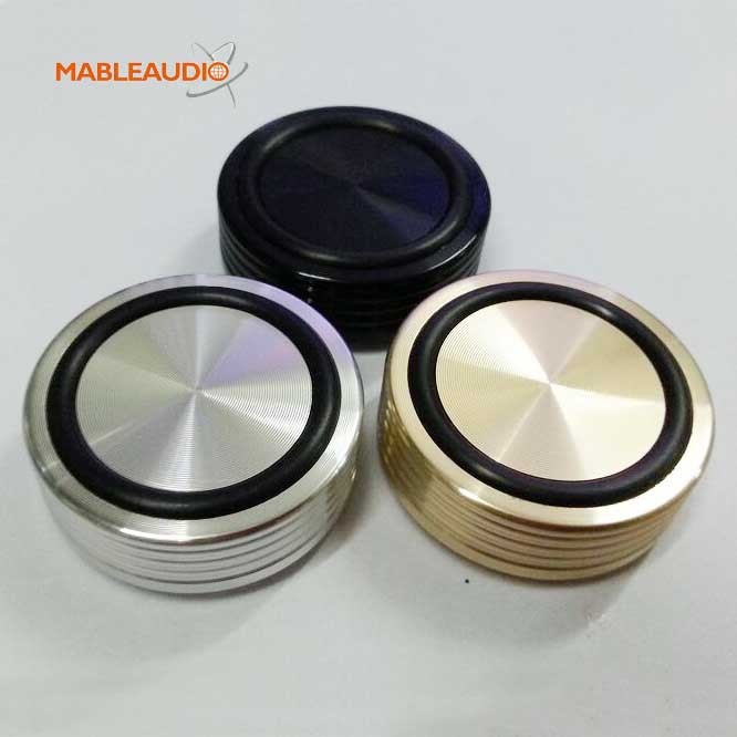 MAFE0209 Black Dia44x17 Aluminum feet