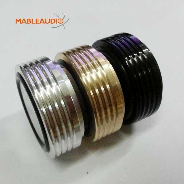 MAFE0209 Black Dia44x17 Aluminum feet