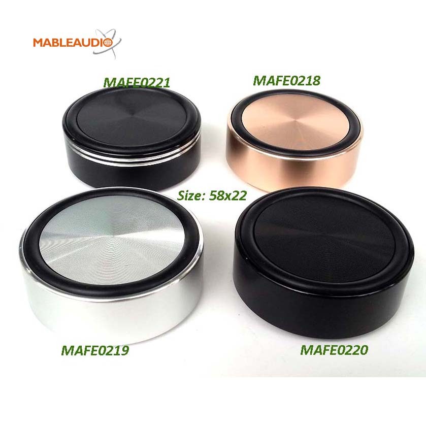 MAFE0218/MAFE0219/MAFE0220/MAFE0221 Dia58x22H Aluminum feet