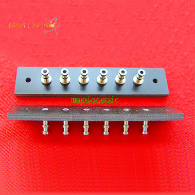 MABR0003 6pins turrets board 3mm black color