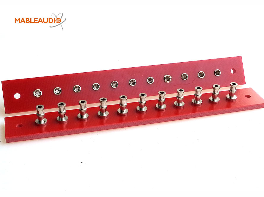 MABR0006A/MABR0006B  11pins turrets board 3mm thickness board