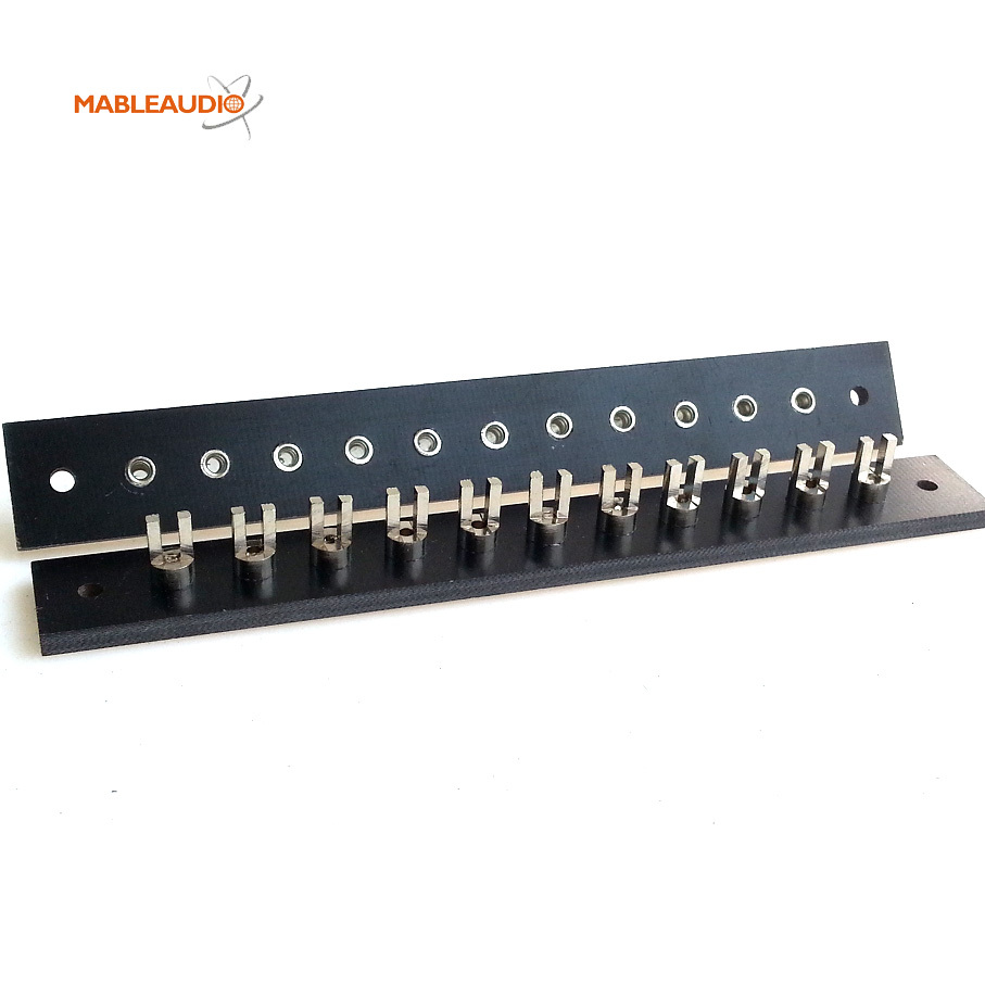 MABR0006D/MABR0006H 11pins 3mm with Nickel plated Y turrets
