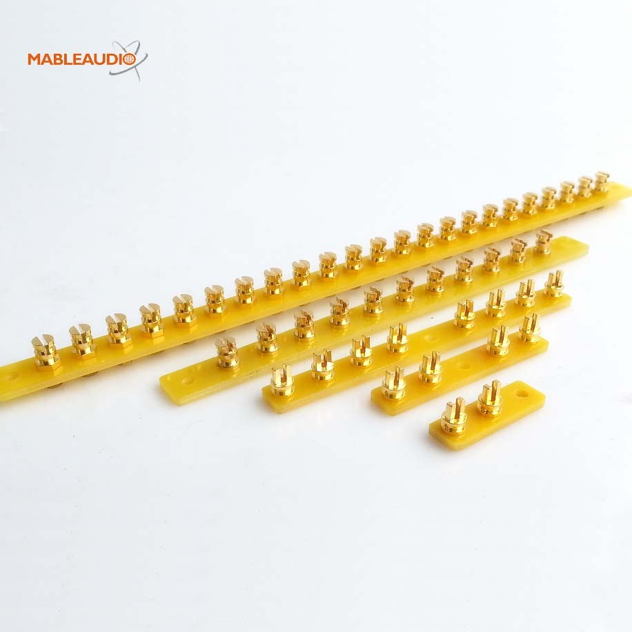 MABR0008 23pins turret board with gold plated forked turrets