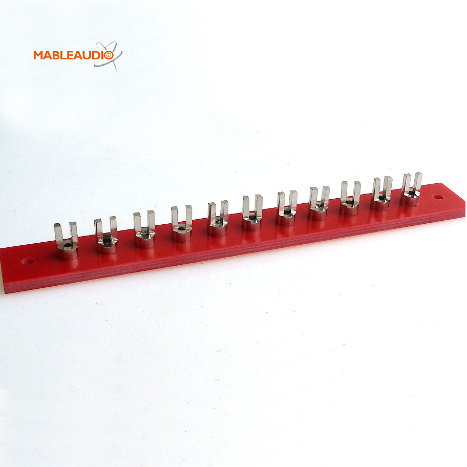 MABR0006D/MABR0006H 11pins 3mm with Nickel plated Y turrets