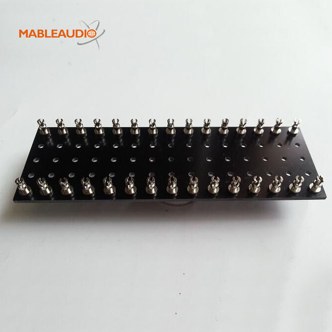 MABR0029/MABR0030 143x47x2 board w/nickel  forked turrets
