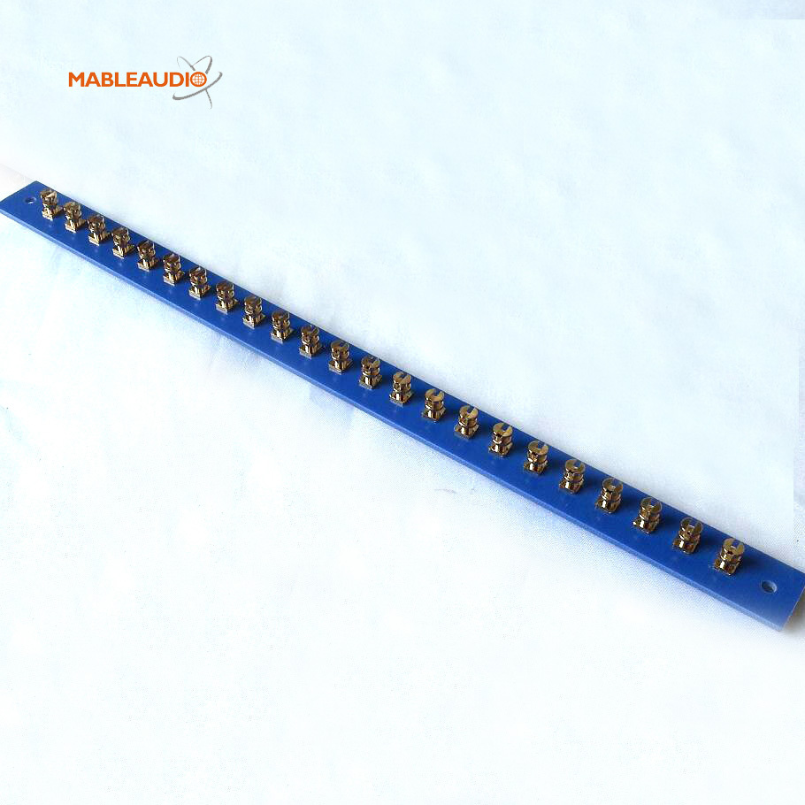 MABR0084 23pins turrets board 2mm thickness with  gold turrets