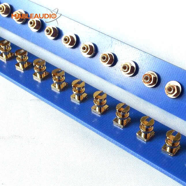 MABR0084 23pins turrets board 2mm thickness with  gold turrets