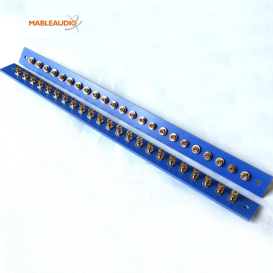 MABR0084 23pins turrets board 2mm thickness with  gold turrets