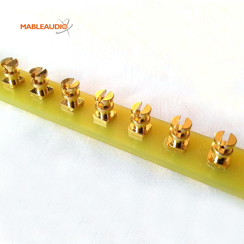 MABR0084 23pins turrets board 2mm thickness with  gold turrets