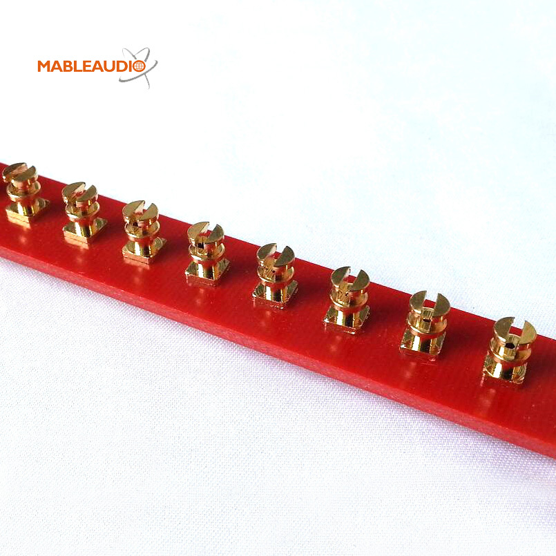MABR0084 23pins turrets board 2mm thickness with  gold turrets