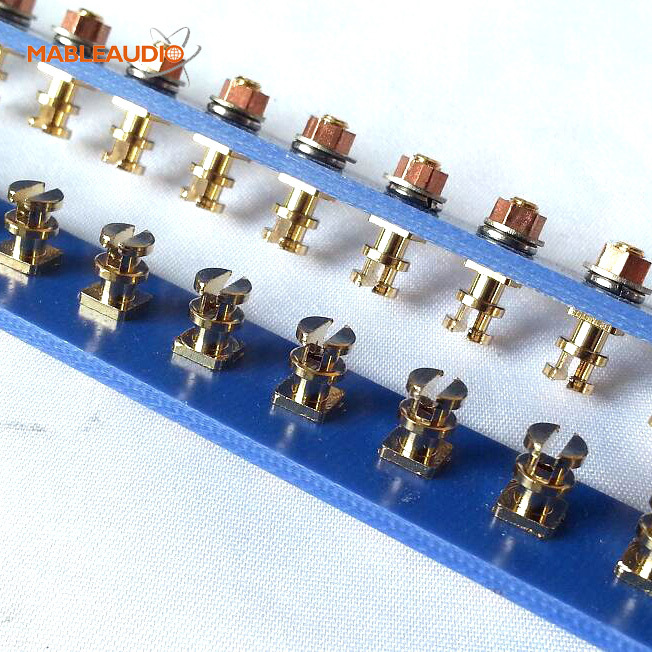 MABR0084 23pins turrets board 2mm thickness with  gold turrets