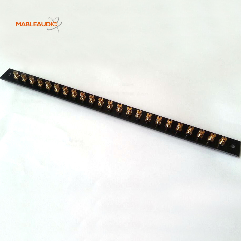 MABR0084 23pins turrets board 2mm thickness with  gold turrets