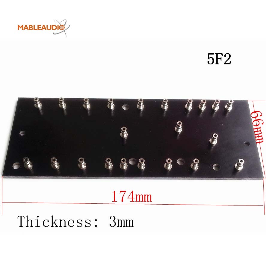 MABR0090  Champ 5F2 turrets 3MM board