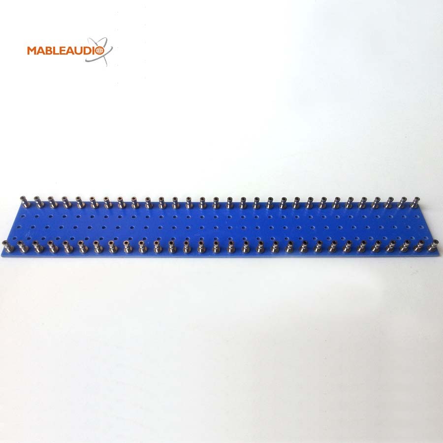 MABP0290 285x47x2 blue board with round turrets