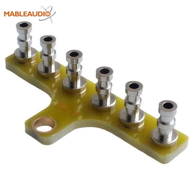 MABR0094 T board with 6 nickled turrets