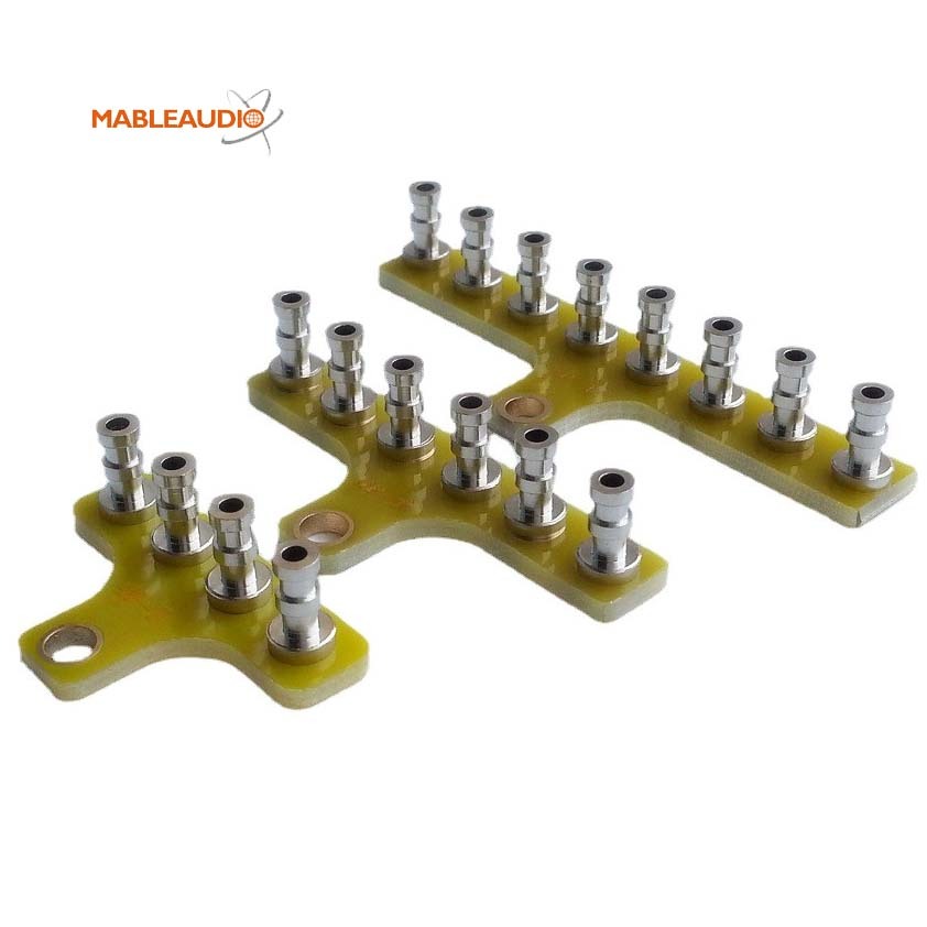 MABR0095 T board with 8 nickled turrets