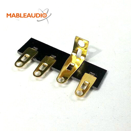 MABT0004B 10pcs 4pins tag strip gold pins