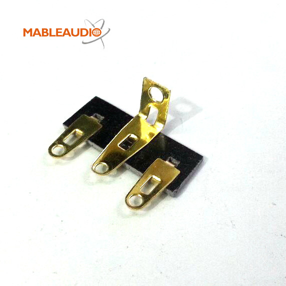 MABT0001 10pcs 3pins tag strip gold plated pins